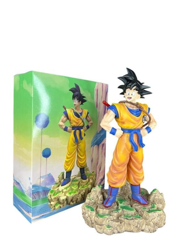 Figura Goku Base Roca 29cm Dragon Ball