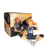 Figura Shoyo Hinata Sentado Tomando Agua 9cm Haikyu