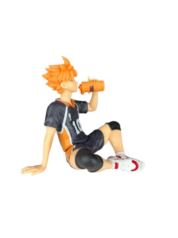 Figura Shoyo Hinata Sentado Tomando Agua 9cm Haikyu - Imagen 5