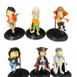 Figuras Coleccionables X6 One Piece 13cm