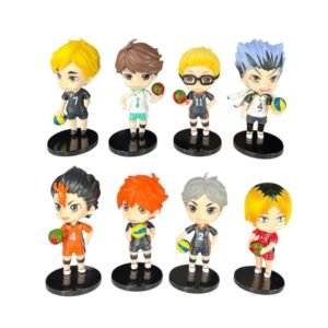 Figuras Coleccionables X8 - Haikyuu 10cm
