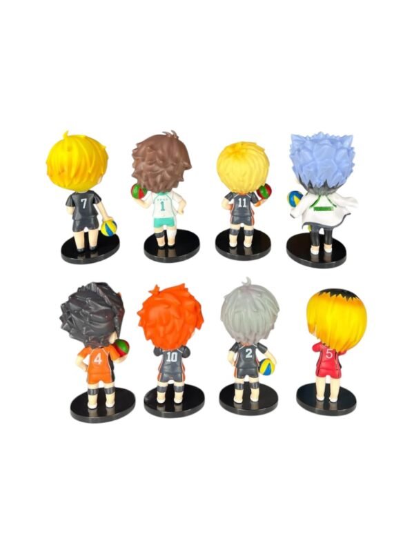 Figuras Coleccionables X8 - Haikyuu 10cm - Imagen 4