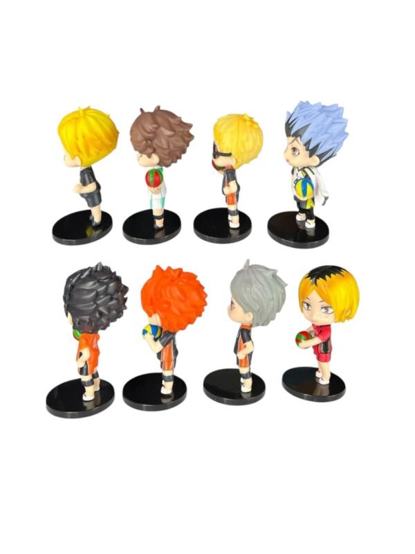 Figuras Coleccionables X8 - Haikyuu 10cm - Imagen 3