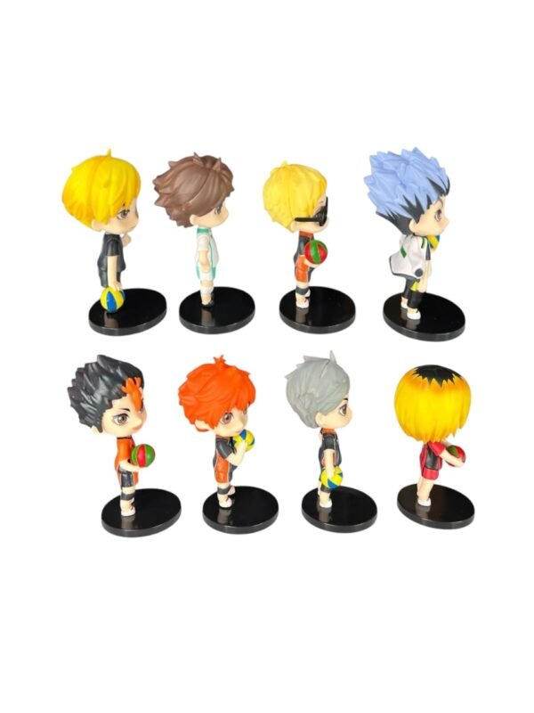 Figuras Coleccionables X8 - Haikyuu 10cm - Imagen 2