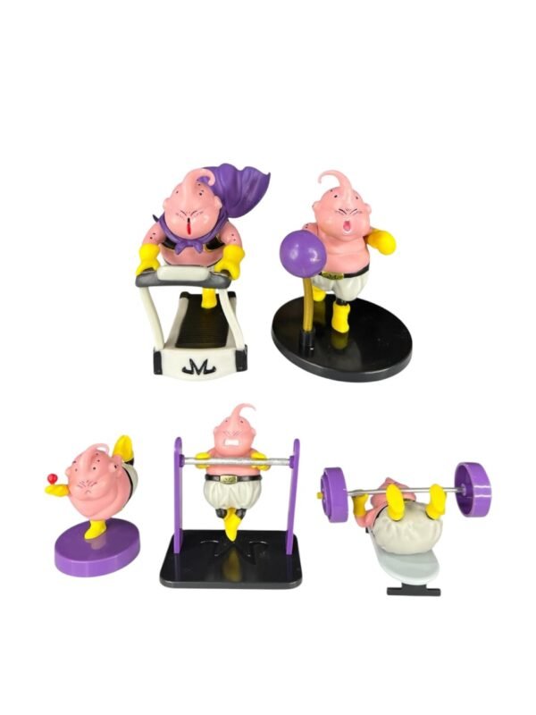 Figuras Coleccionables X5 Majin Buu 10cm