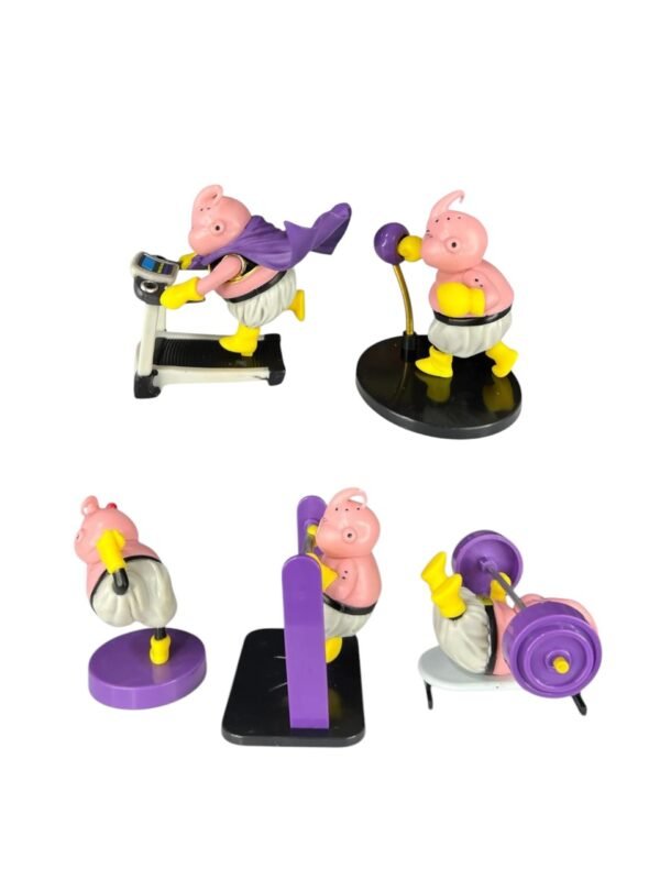 Figuras Coleccionables X5 Majin Buu 10cm - Imagen 2
