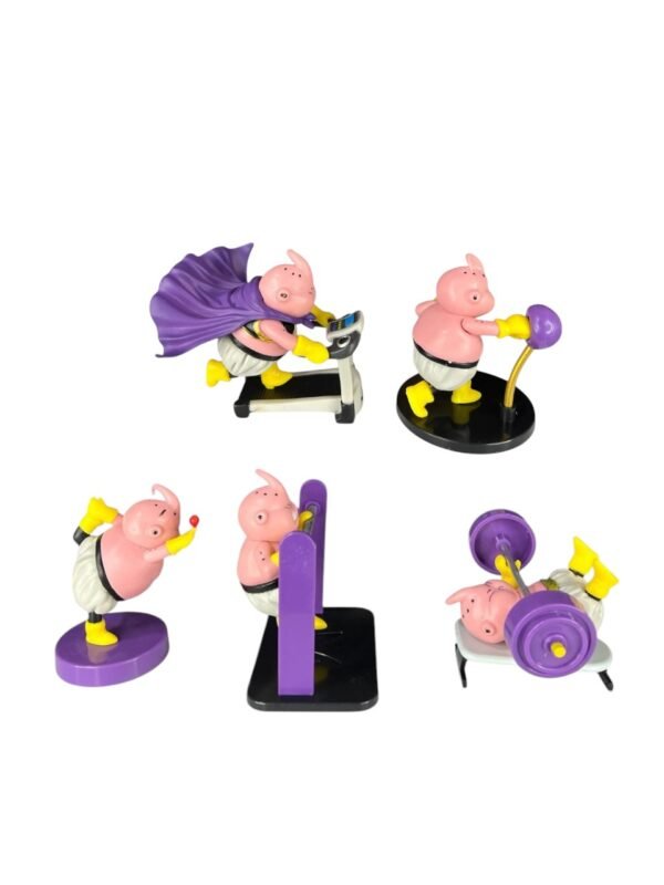 Figuras Coleccionables X5 Majin Buu 10cm - Imagen 3