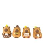 Figuras Coleccionables X4 Capibara 5cm