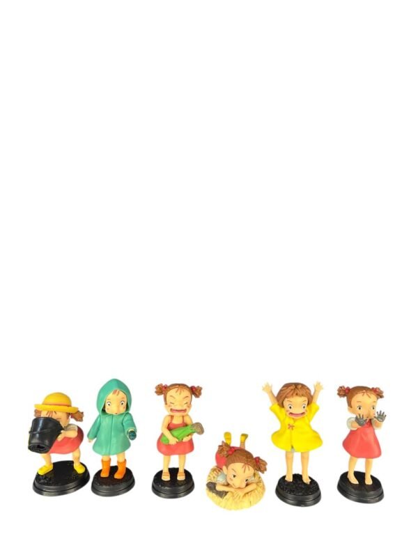 Figuras Coleccionables X6 Ponyo 8cm -totoro
