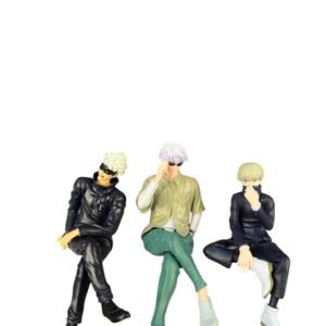 Figuras Coleccionables X3 - Jujutsu Kaisen Sentados 16cm