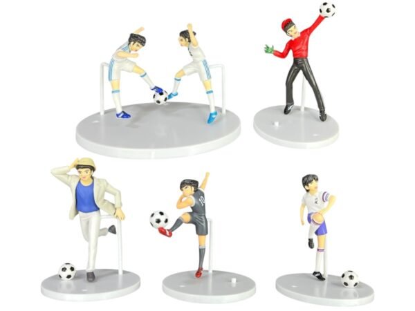 Figuras Coleccionables X6 Personajes Super Campeones 9 cm