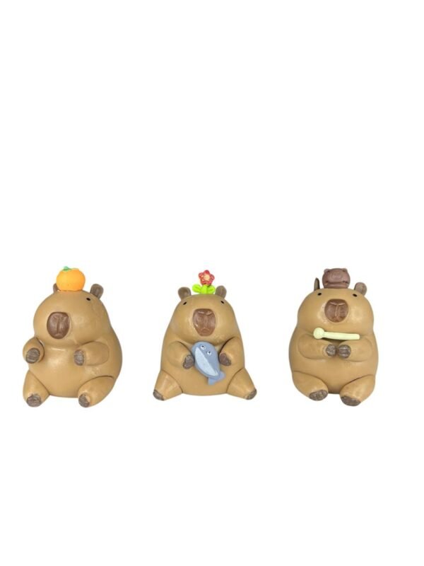 Figuras Coleccionables X6 Capibara 5cm - Imagen 7