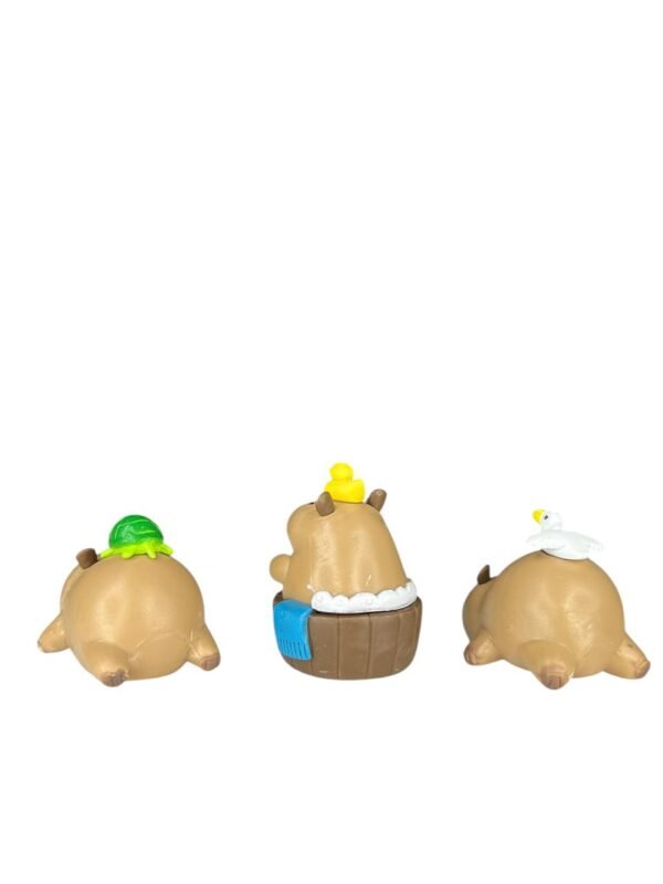 Figuras Coleccionables X6 Capibara 5cm - Imagen 2