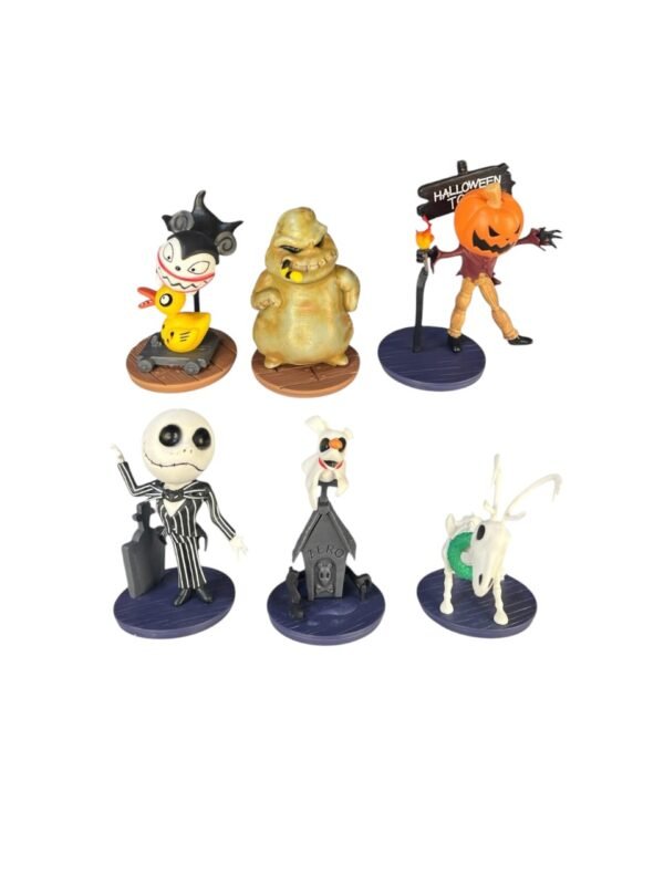 Figuras Coleccionables X6 - El Extraño Mundo De Jack 10cm