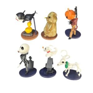 Figuras Coleccionables X6 - El Extraño Mundo De Jack 10cm - Imagen 4