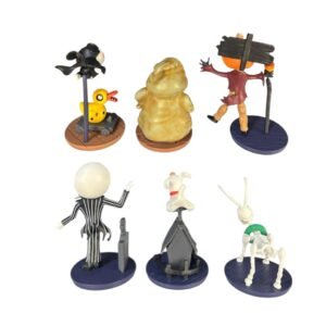 Figuras Coleccionables X6 - El Extraño Mundo De Jack 10cm - Imagen 3