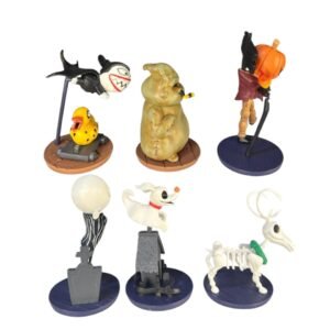 Figuras Coleccionables X6 - El Extraño Mundo De Jack 10cm - Imagen 2