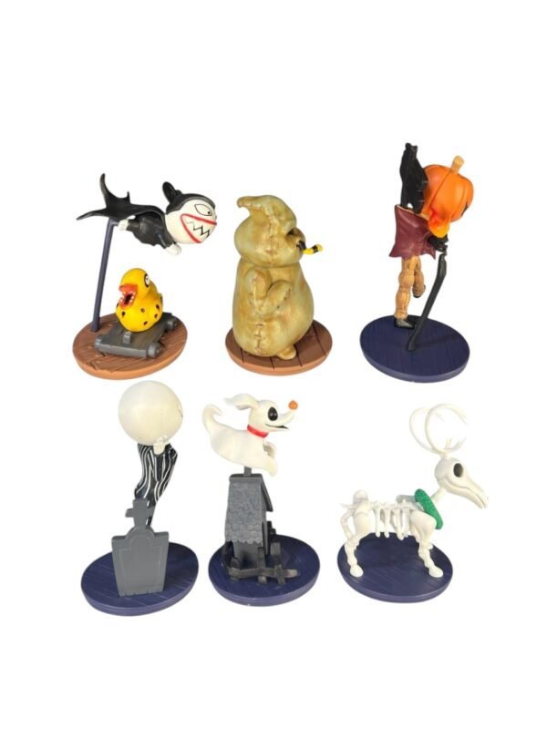 Figuras Coleccionables X6 - El Extraño Mundo De Jack 10cm - Imagen 2