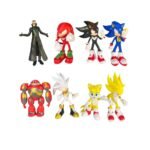 Figuras Coleccionables X8 - Sonic Personajes 13cm