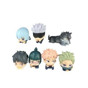 Minifiguras Coleccionables X7 Jujutsu Kaisen Acostados - 5cm