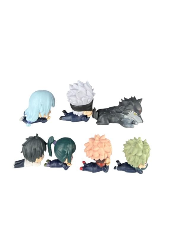 Minifiguras Coleccionables X7 Jujutsu Kaisen Acostados - 5cm - Imagen 4