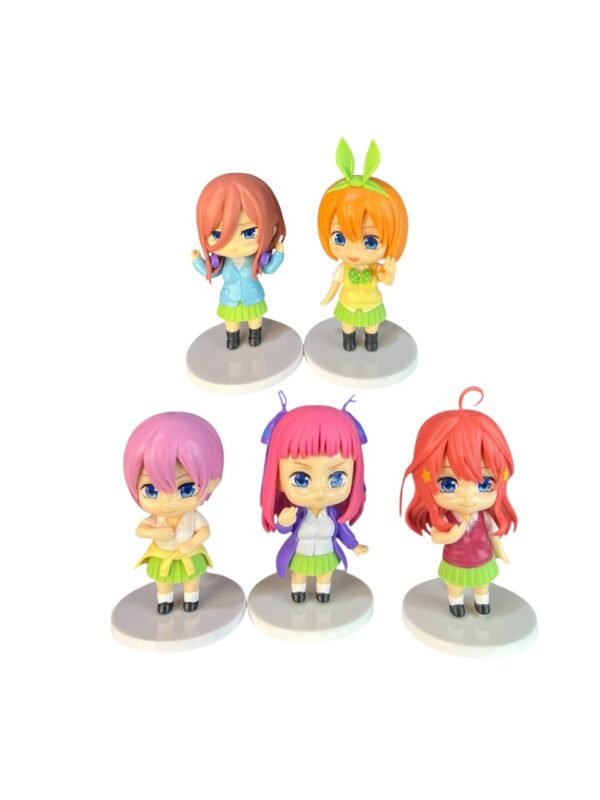 Figuras Coleccionables X5- Las Quintillizas 10cm