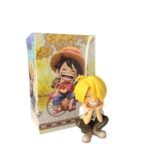 Figura Coleccionable Sanji Sentado 10cm - One Piece