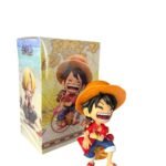 Figura Coleccionable Luffy Sentado 10cm - One Piece