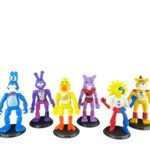Figuras Coleccionables X 6 Five Nights At Freddy's (fnaf)