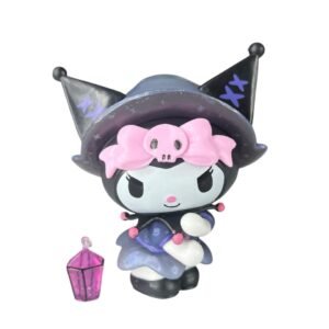 Figura Coleccionable 10cm Kuromi Con Farol - Sanrio