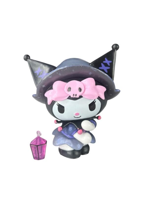 Figura Coleccionable 10cm Kuromi Con Farol - Sanrio