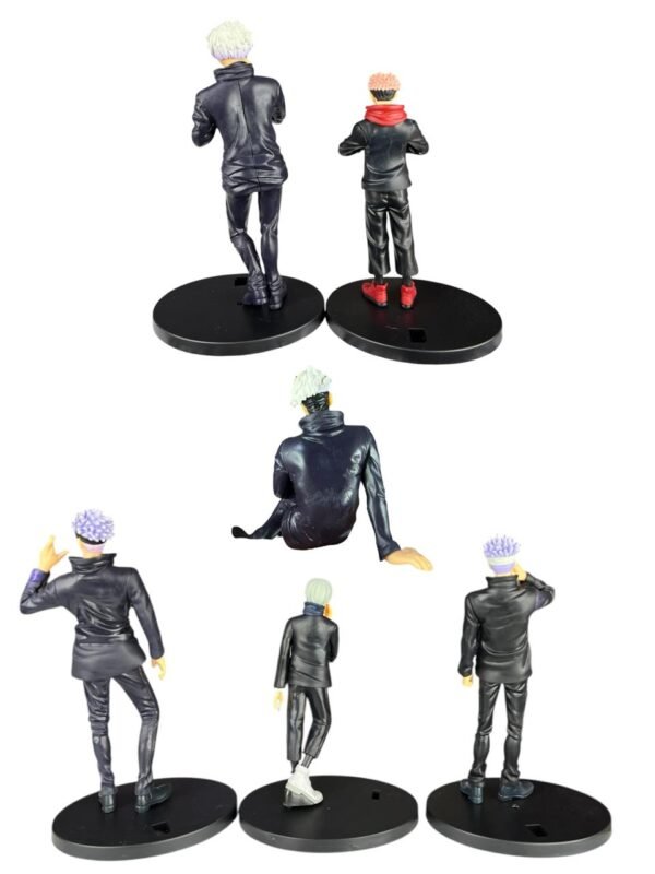 Figuras Coleccionables Base Y Sentado X6 Jujutsu Kaisen 15cm - Imagen 3