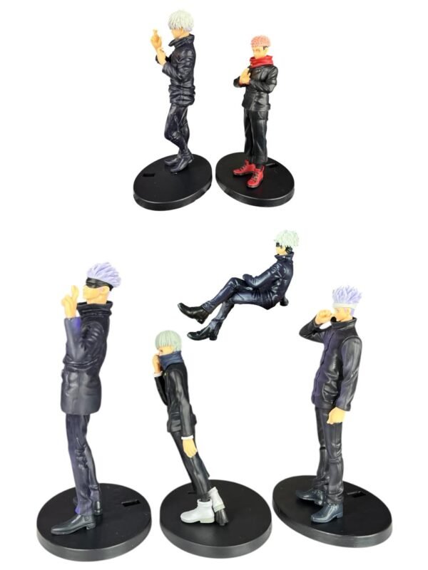 Figuras Coleccionables Base Y Sentado X6 Jujutsu Kaisen 15cm - Imagen 2