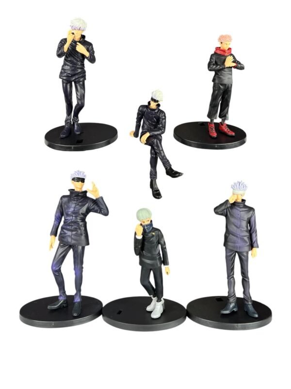 Figuras Coleccionables Base Y Sentado X6 Jujutsu Kaisen 15cm