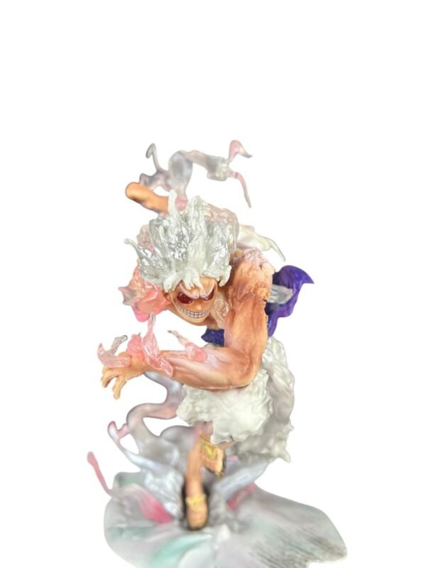 Figura Nika Luffy Gear 5 Ojos Rojos 26cm - One Piece - Imagen 2