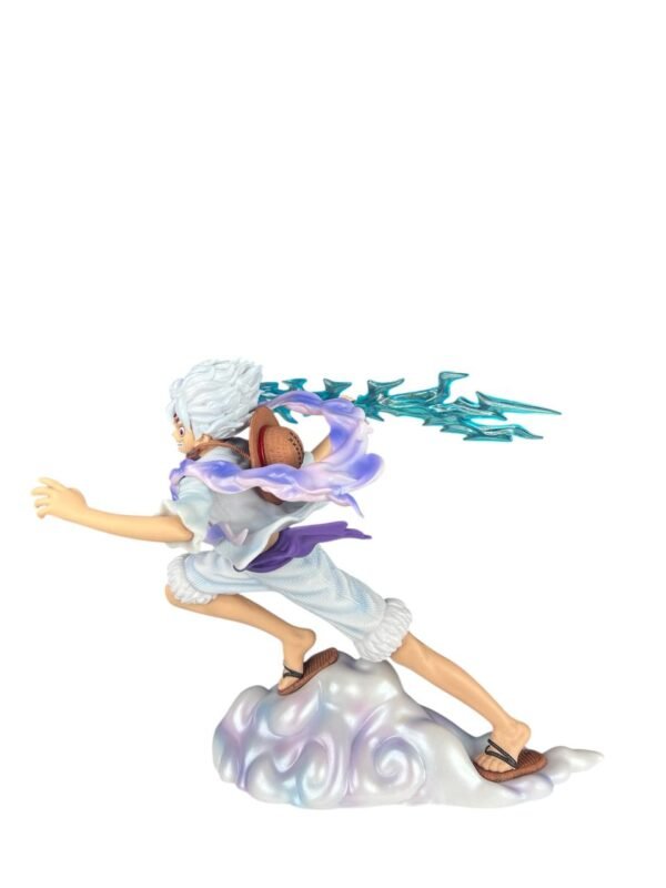 Figura Luffy Gear 5 Nika Base Nubes 26cm - One Piece - Imagen 4