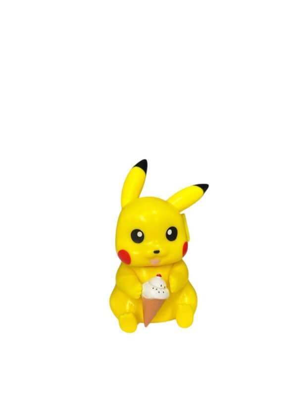 Figura Coleccionable Pikachu Comiendo Helado 9cm - Pokemon