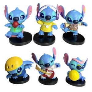 Figuras Coleccionables X6 Stitch 8cm