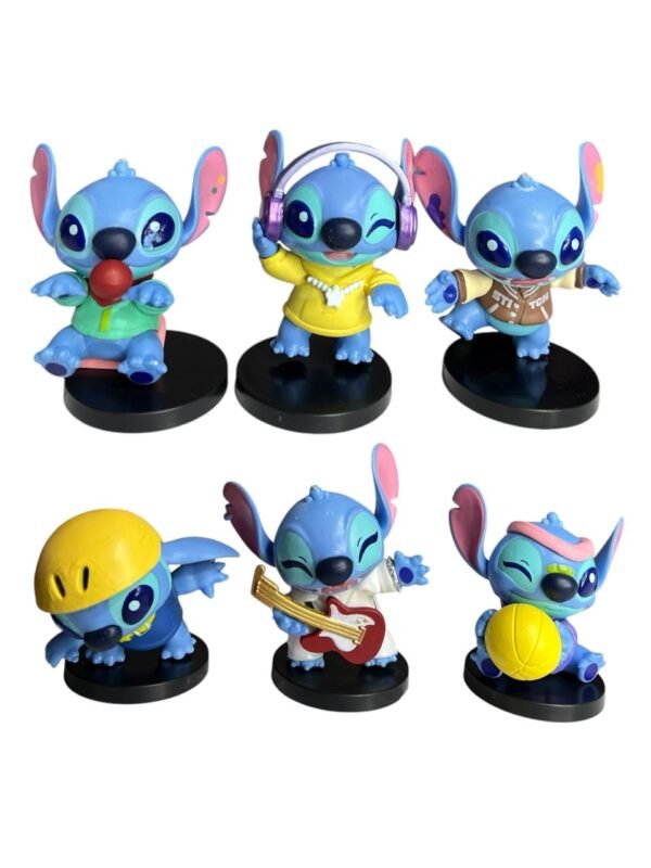 Figuras Coleccionables X6 Stitch 8cm