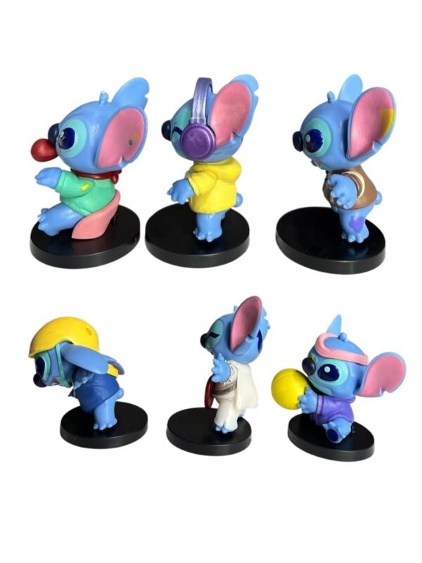 Figuras Coleccionables X6 Stitch 8cm - Imagen 3