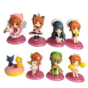 Figuras Coleccionables X8 Sakura Cardcaptor 6cm