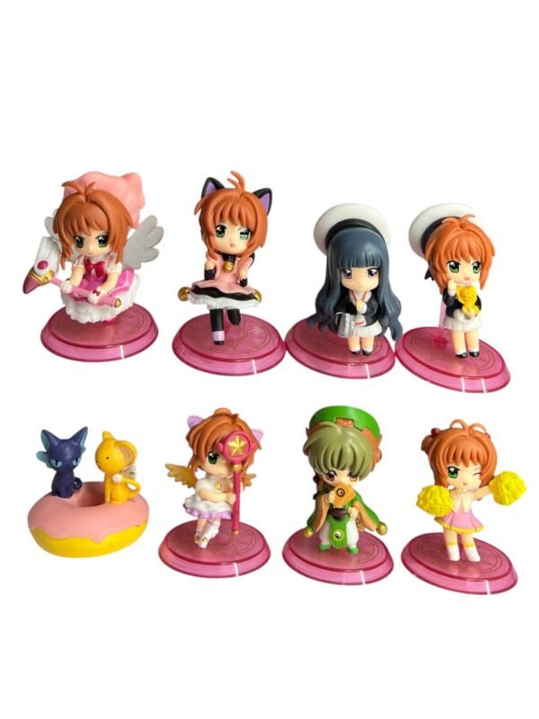 Figuras Coleccionables X8 Sakura Cardcaptor 6cm