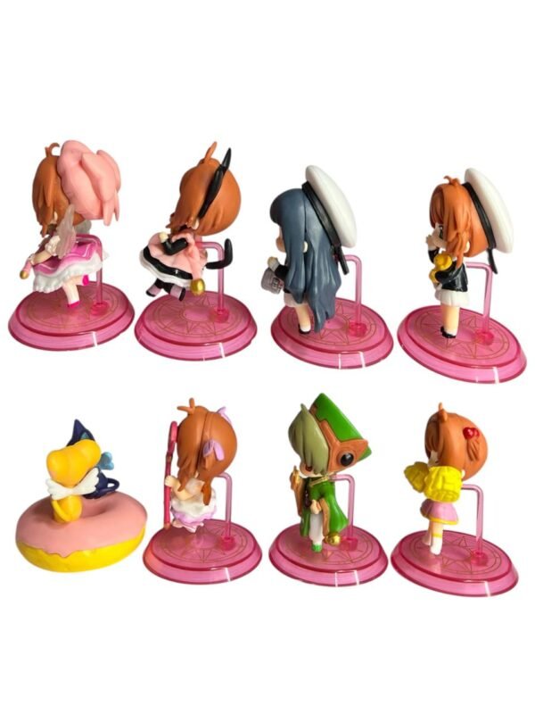 Figuras Coleccionables X8 Sakura Cardcaptor 6cm - Imagen 4