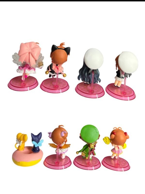 Figuras Coleccionables X8 Sakura Cardcaptor 6cm - Imagen 3