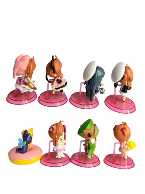 Figuras Coleccionables X8 Sakura Cardcaptor 6cm - Imagen 2