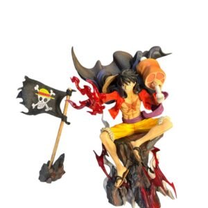Figura Luffy Con Pollo 23cm - One Piece - Imagen 2