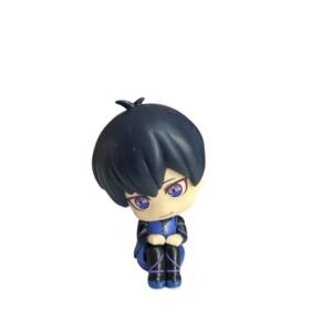 Figura Coleccionable 10cm Isagi Yoichi Sentado - Blue Lock