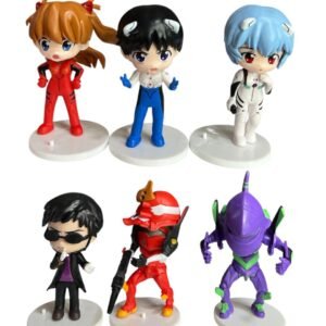 Figuras Coleccionables X6 Evangelion 13cm