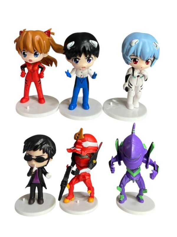 Figuras Coleccionables X6 Evangelion 13cm