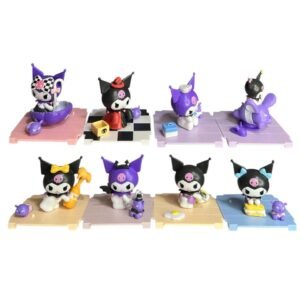 Figuras Coleccionables X8 Kuromi 6cm